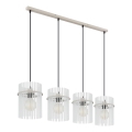 Globo - Riippuvalaisin vaijerilla 4xE27/60W/230V