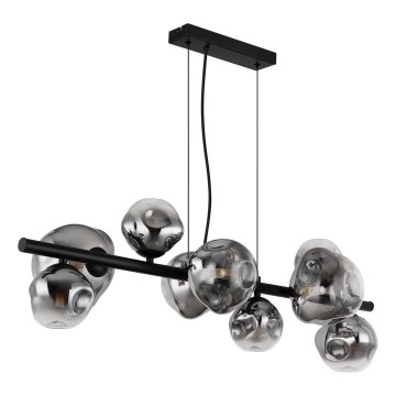 Globo - Riippuvalaisin vaijerilla 9xG9/5W/230V