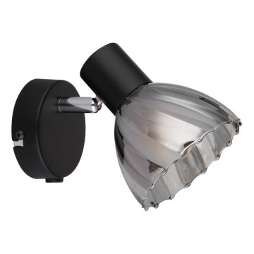 Globo - Seinäkohdevalo 1xE14/40W/230V musta