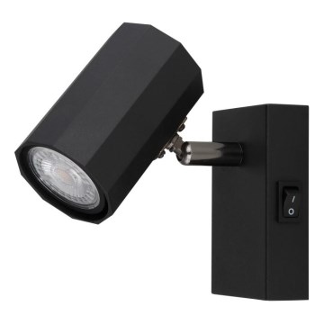 Globo - Seinäkohdevalo 1xGU10/25W/230V musta