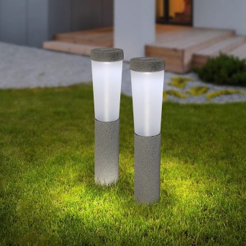 Globo - SETTI 2x LED-aurinkovalaistus LED/0,1W/3V 6000K IP44 400 mAh