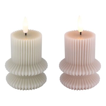 Globo - SETTI 2x LED-kynttilä LED/0,06W/3V 1xCR2032 210 mAh