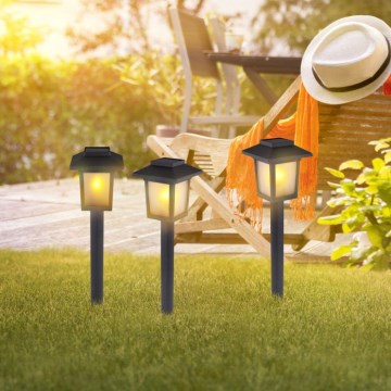 Globo - SETTI 3x LED aurinkolamppu 3xLED/1,2V IP44 200 mAh