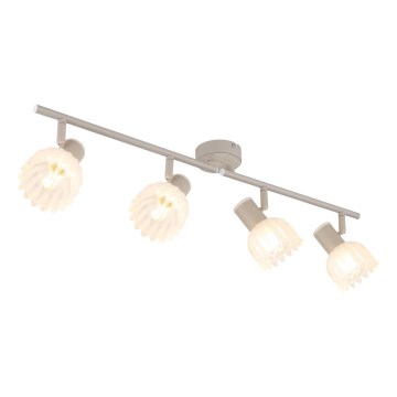 Globo - Spottivalaisin 4xE14/40W/230V