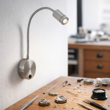 Globo - taipuisa LED-lukuvalo LED/3W/230V