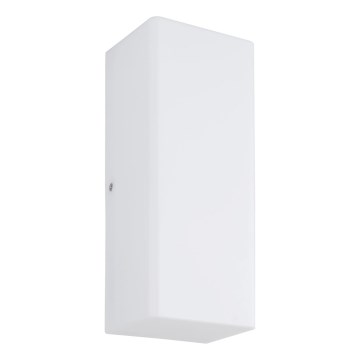 Globo - ulkoseinävalaisin 1xE27/15W/230V IP44, valkoinen