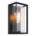 Globo - Ulkoseinävalaisin 1xE27/60W/230V IP44 musta