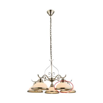 Globo - Vaihtolasi SASSARI E27 -kattokruunuun