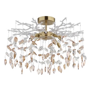Globo - varrellinen kattokruunu 8xG9/8W/230V kultainen