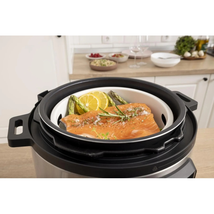 GORENJE GMC6SBK - Monitoimikeitin 6 l 8-in-1 1000 W/230 V ruostumaton teräs