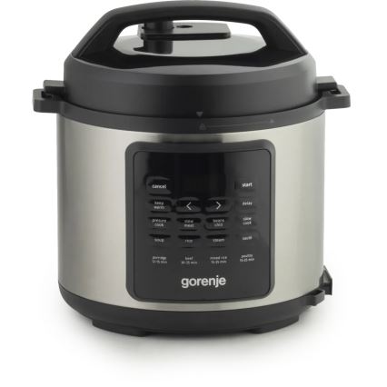 GORENJE GMC6SBK - Monitoimikeitin 6 l 8-in-1 1000 W/230 V ruostumaton teräs