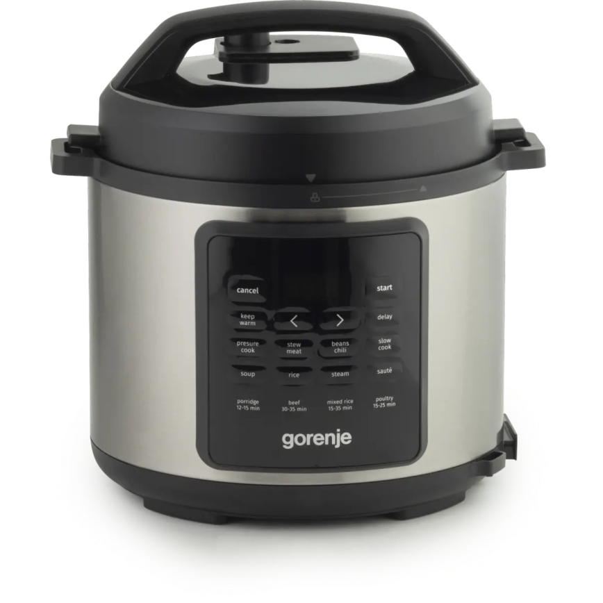 GORENJE GMC6SBK - Monitoimikeitin 6 l 8-in-1 1000 W/230 V ruostumaton teräs