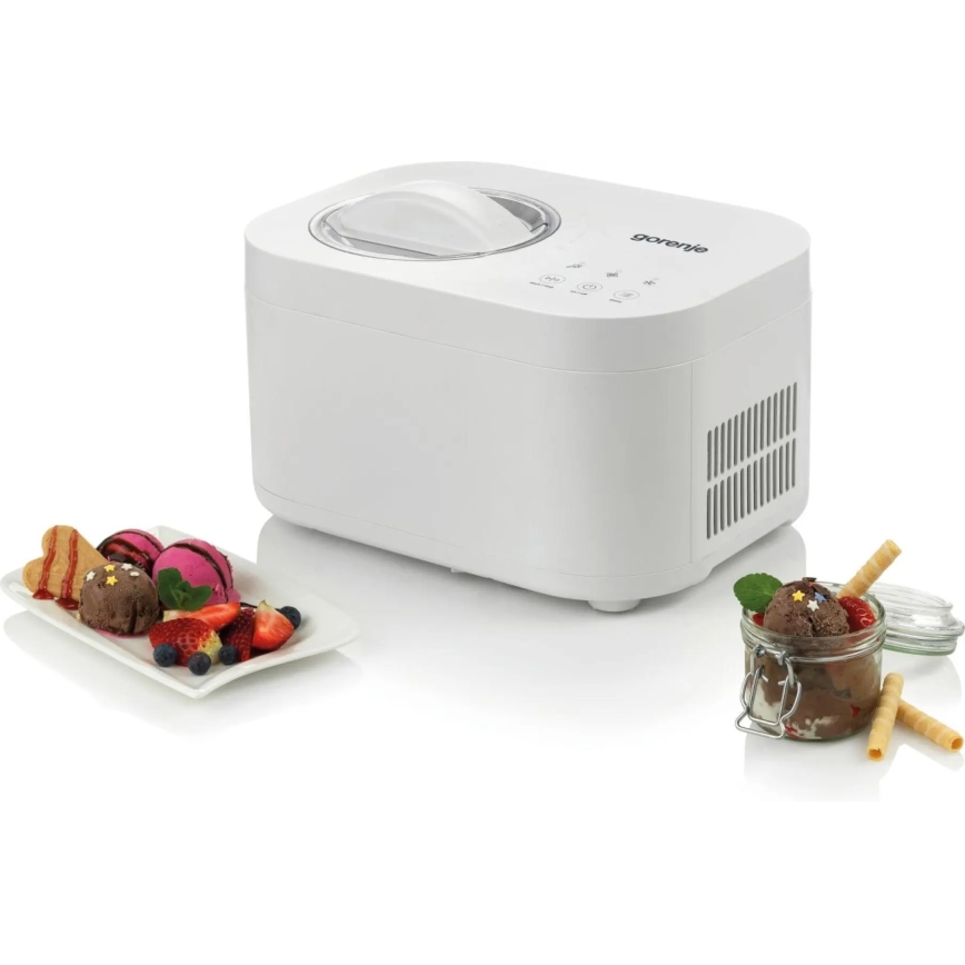 GORENJE ICM10W - Jäätelökone 100W/230V valkoinen