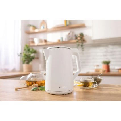 GORENJE K15DWW - Vedenkeitin 1,5 l 2200 W/230 V valkoinen