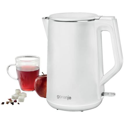 GORENJE K15DWW - Vedenkeitin 1,5 l 2200 W/230 V valkoinen