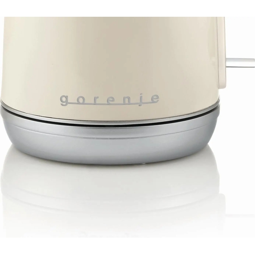 GORENJE K15RL - Nopea vedenkeitin 1,7 l 2200W/230V beige