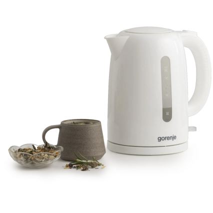 GORENJE K17W - Nopea vedenkeitin 1,7 l 2200W/230V valkoinen