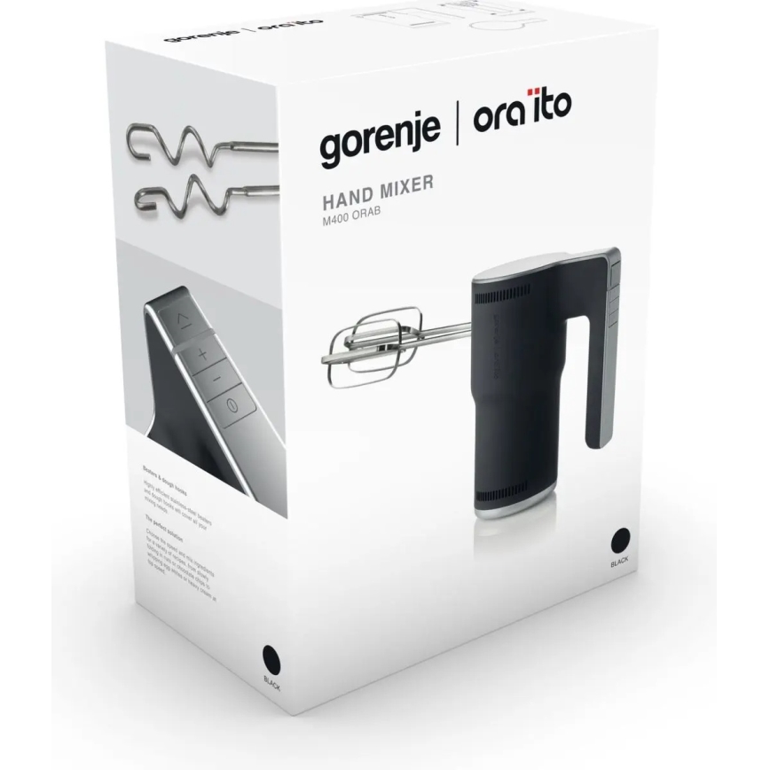 GORENJE M400ORAB - Käsivatkain 400 W/230 V musta/ruostumaton teräs