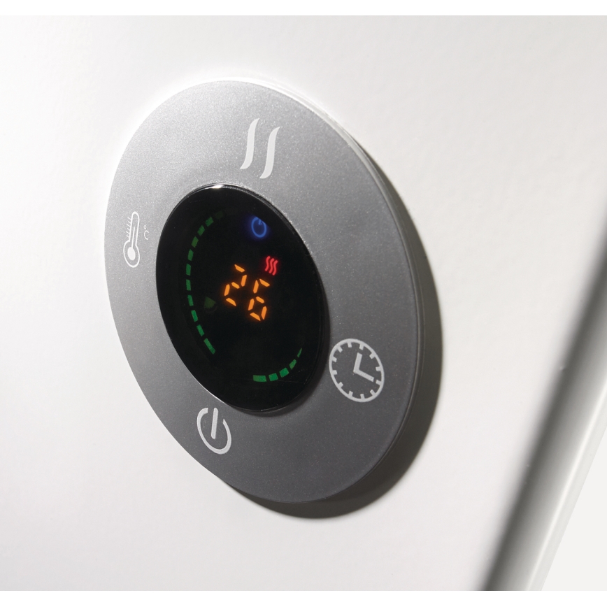 GORENJE OPTIHEAT 2000EWP - Älykäs sähköinen suora/konvektorilämmitin 2000W IP44 Wi-Fi valkoinen