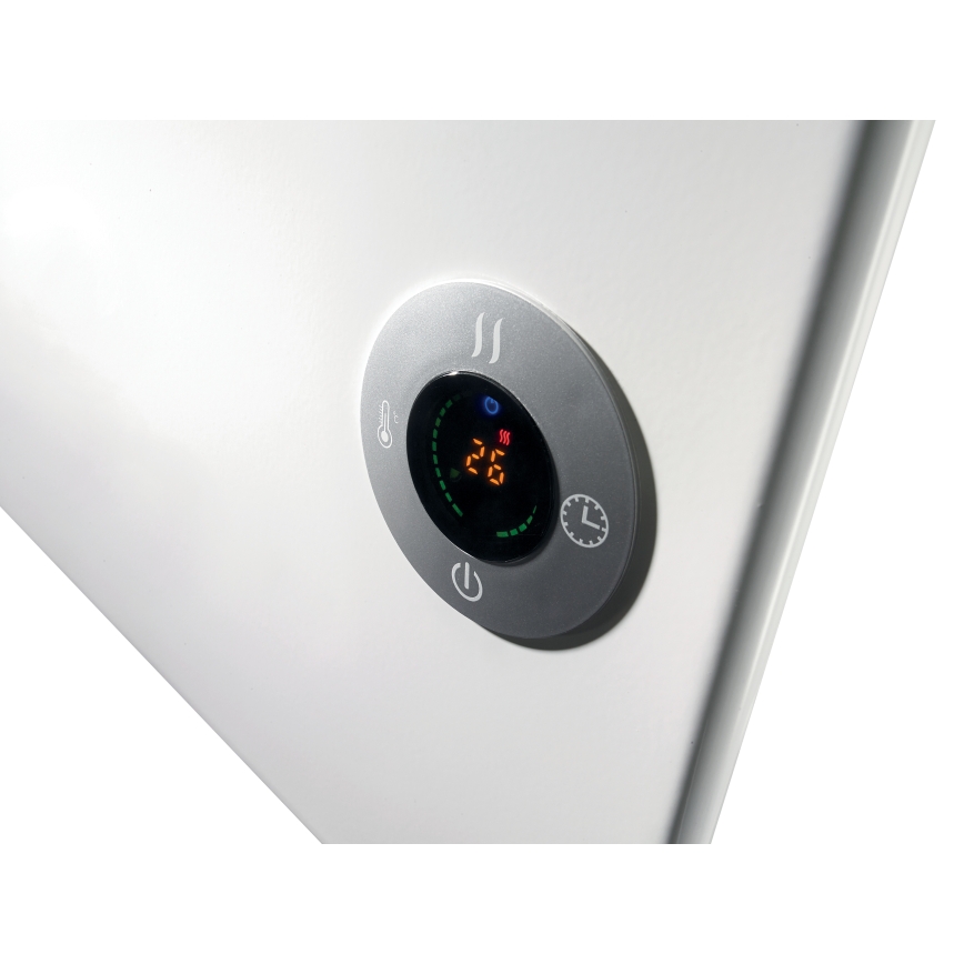 GORENJE OPTIHEAT 2000EWP - Älykäs sähköinen suora/konvektorilämmitin 2000W IP44 Wi-Fi valkoinen