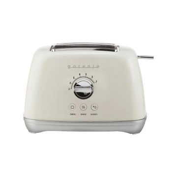 GORENJE T900RL - Kahden viipaleen leivänpaahdin 1000W/230V valkoinen