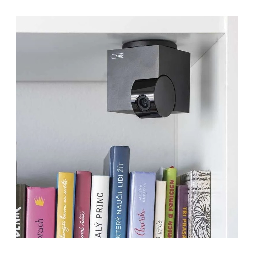 Älykäs sisäkääntyvä kamera liiketunnistimella GoSmart 5V Wi-Fi Tuya musta