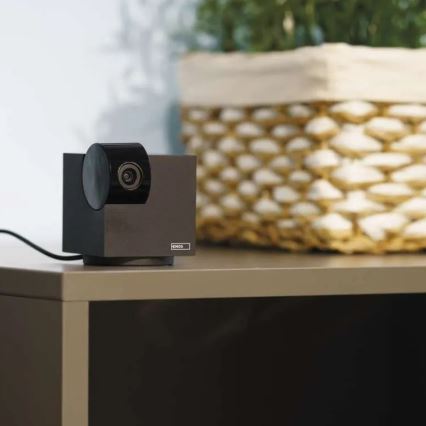 Älykäs sisäkääntyvä kamera liiketunnistimella GoSmart 5V Wi-Fi Tuya musta
