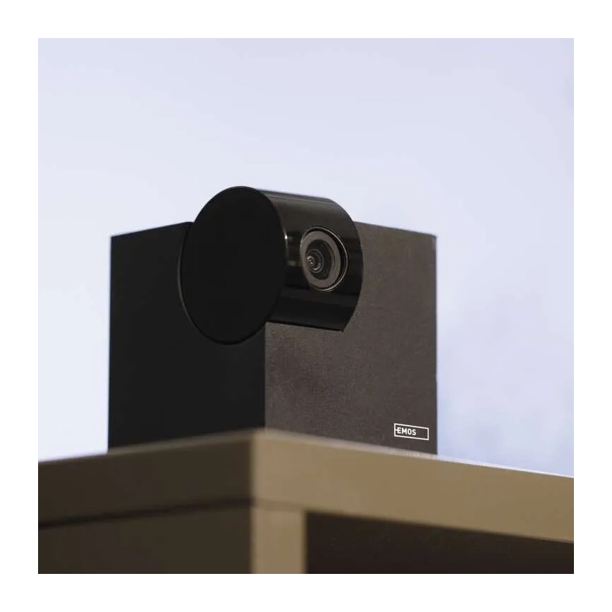 Älykäs sisäkääntyvä kamera liiketunnistimella GoSmart 5V Wi-Fi Tuya musta