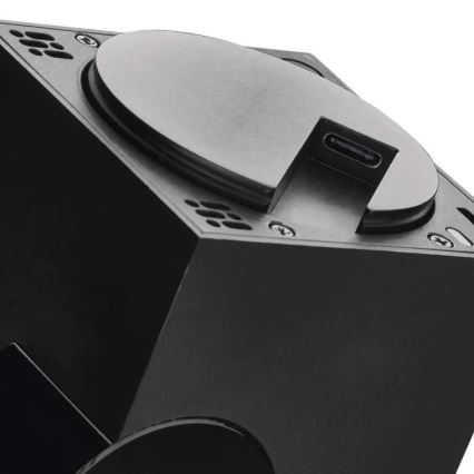 Älykäs sisäkääntyvä kamera liiketunnistimella GoSmart 5V Wi-Fi Tuya musta