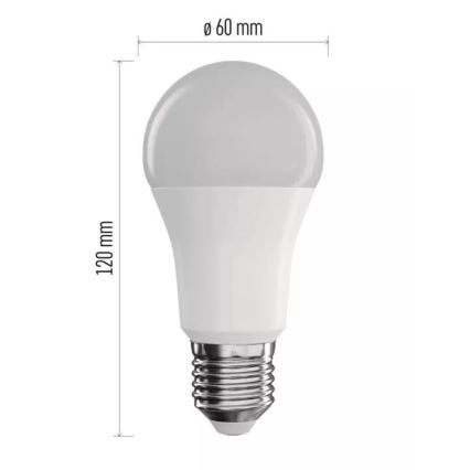 LED RGB himmennettävä lamppu GoSmart A60 E27/9W/230V 2700-6500K Tuya