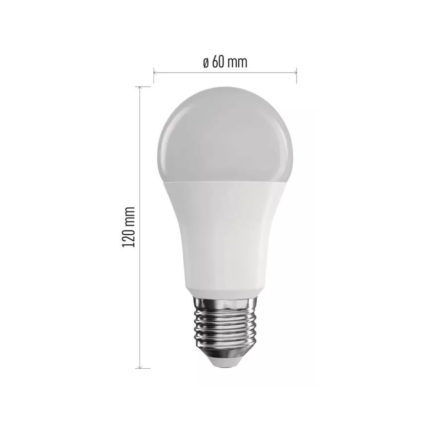 LED RGB himmennettävä lamppu GoSmart A60 E27/9W/230V 2700-6500K Wi-Fi Tuya