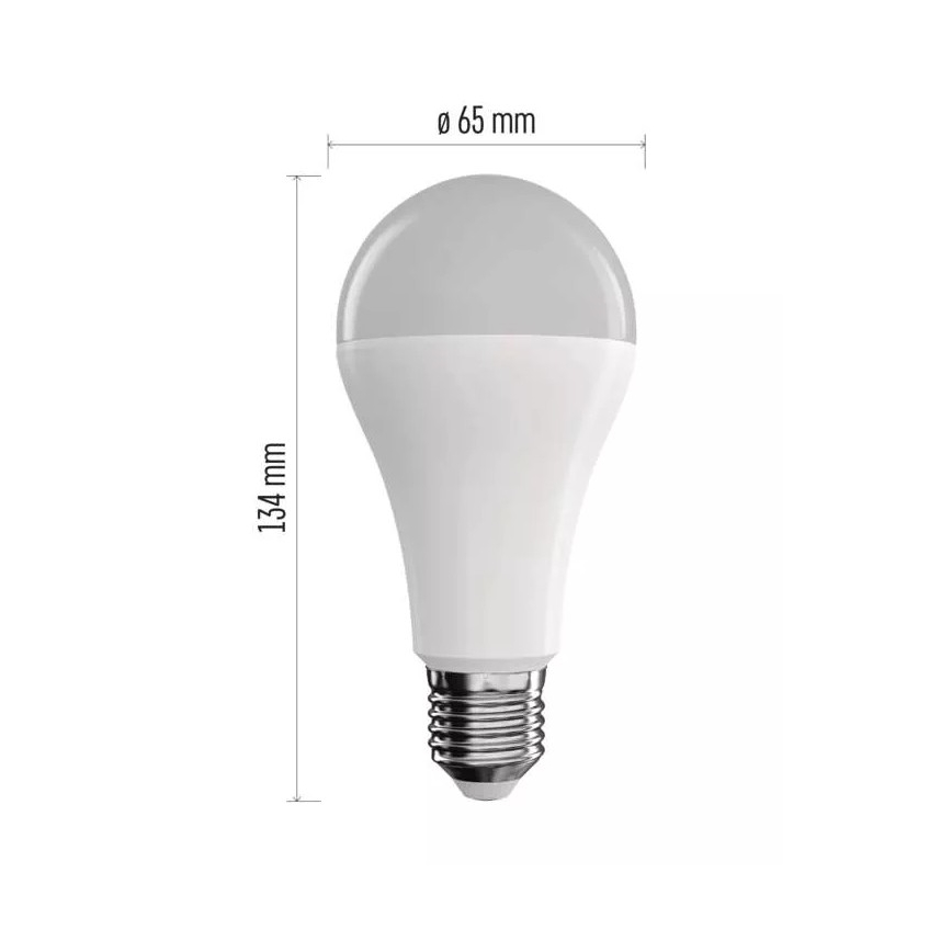 LED RGB himmennettävä lamppu GoSmart A65 E27/14W/230V 2700-6500K Tuya