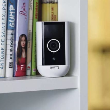 Älykäs ulkokamera liiketunnistimella GoSmart 5V 9600mAh IP65 Wi-Fi Tuya