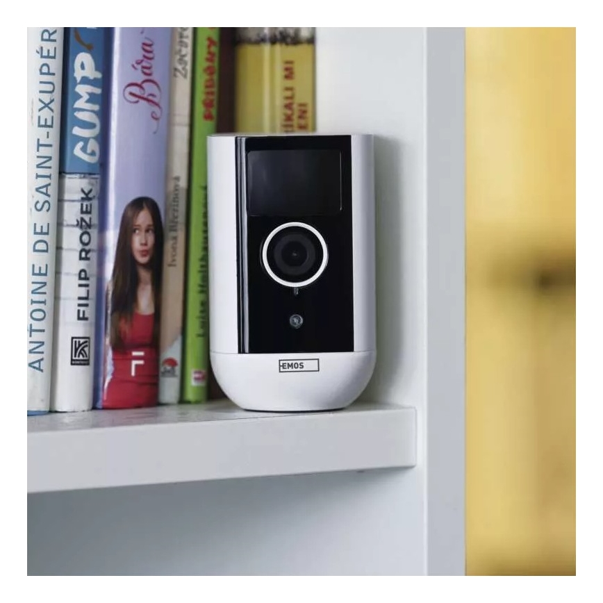 Älykäs ulkokamera liiketunnistimella GoSmart 5V 9600mAh IP65 Wi-Fi Tuya