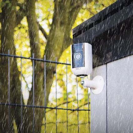 Älykäs ulkokamera liiketunnistimella GoSmart 5V 9600mAh IP65 Wi-Fi Tuya