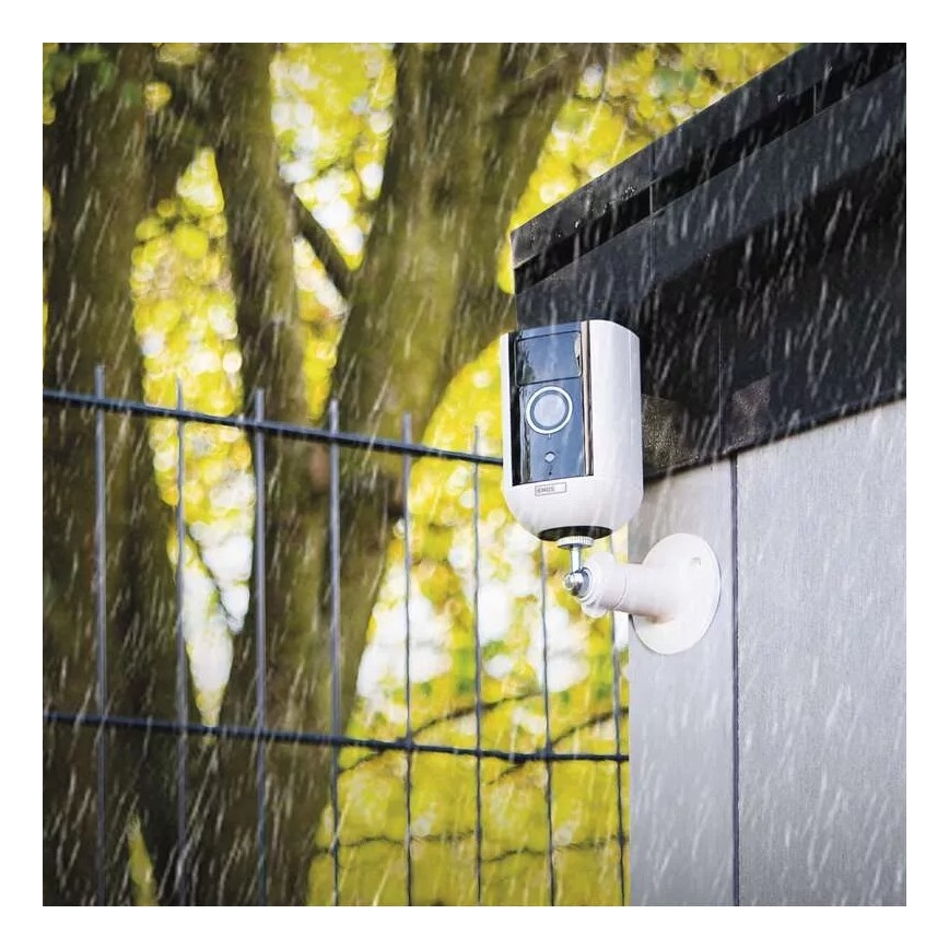 Älykäs ulkokamera liiketunnistimella GoSmart 5V 9600mAh IP65 Wi-Fi Tuya