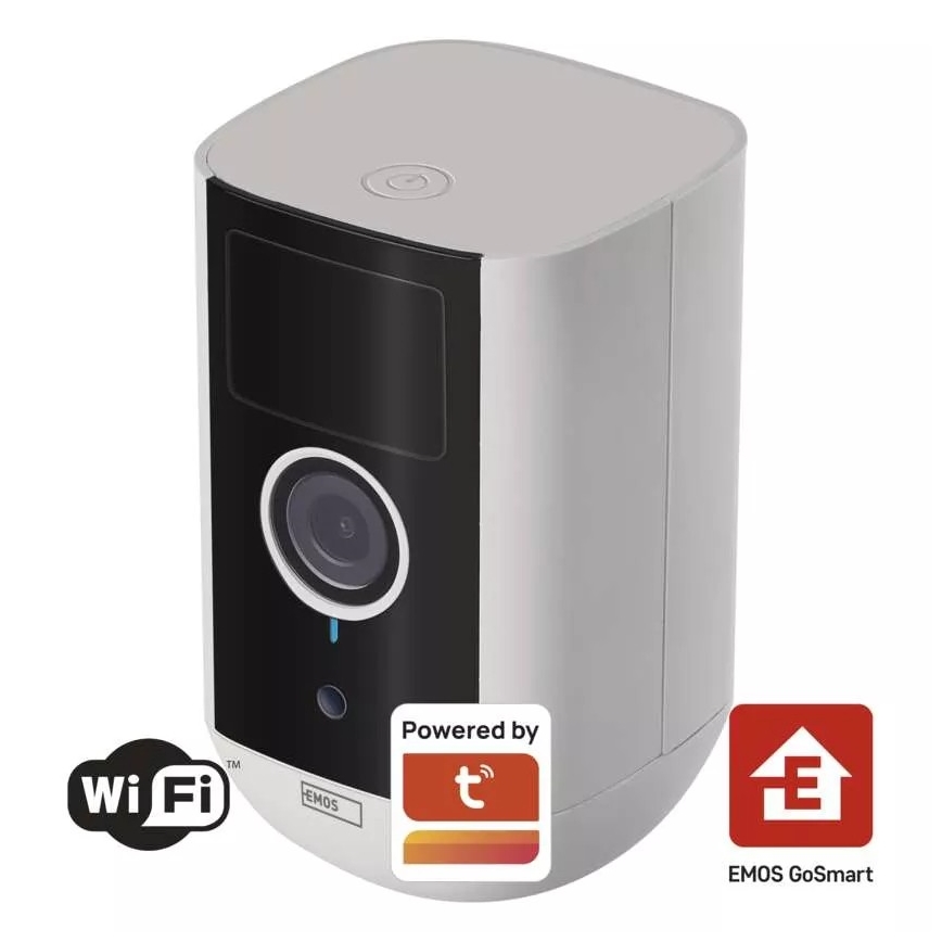 Älykäs ulkokamera liiketunnistimella GoSmart 5V 9600mAh IP65 Wi-Fi Tuya