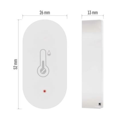 GoSmart digitaalinen langaton lämpömittari 1×CR2032