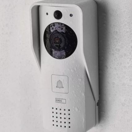 Langaton videovilkku aurinkopaneelilla GoSmart 4400 mAh 3xAA IP44 Wi-Fi Tuya