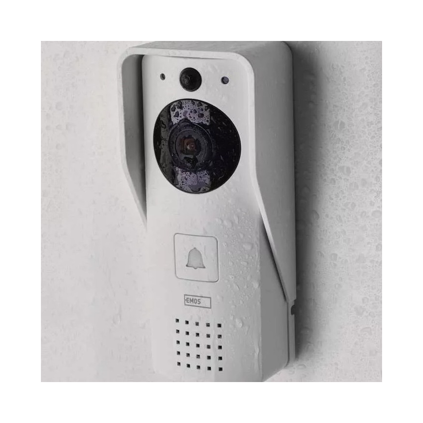 Langaton videovilkku aurinkopaneelilla GoSmart 4400 mAh 3xAA IP44 Wi-Fi Tuya