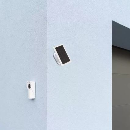 Langaton videovilkku aurinkopaneelilla GoSmart 4400 mAh 3xAA IP44 Wi-Fi Tuya