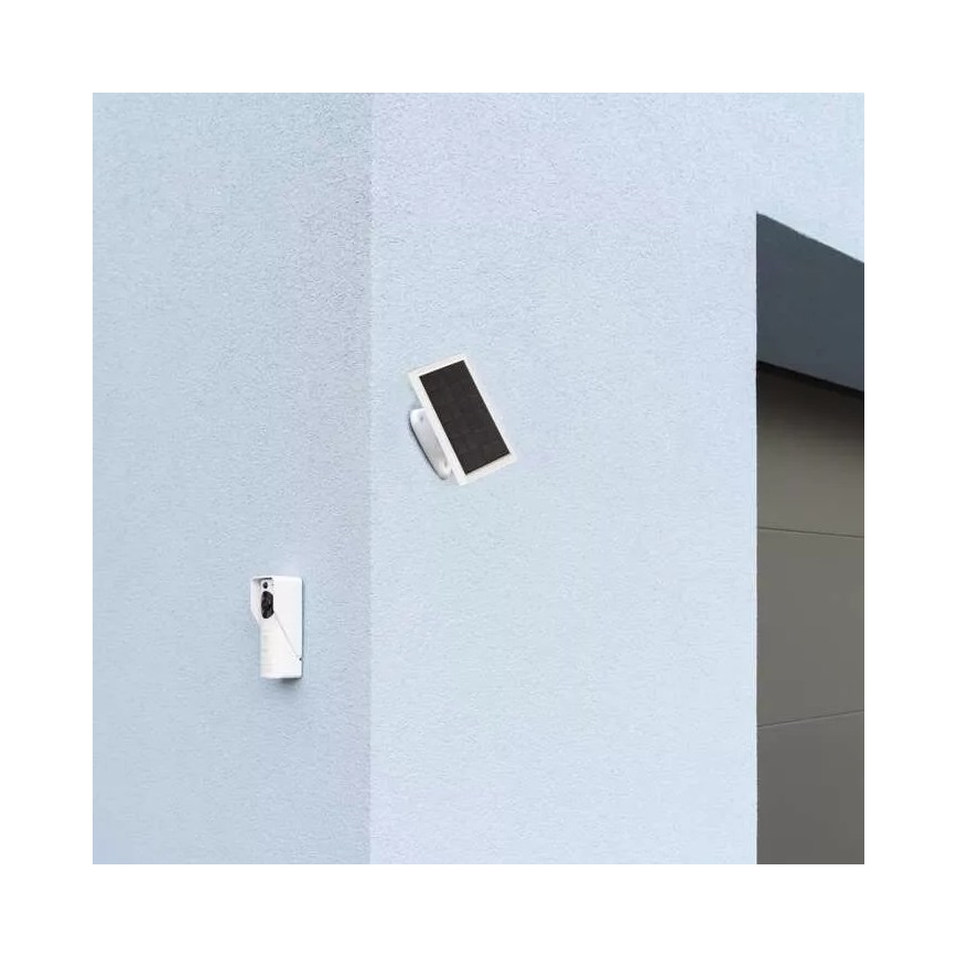 Langaton videovilkku aurinkopaneelilla GoSmart 4400 mAh 3xAA IP44 Wi-Fi Tuya