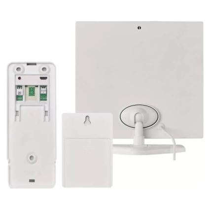 Langaton videovilkku aurinkopaneelilla GoSmart 4400 mAh 3xAA IP44 Wi-Fi Tuya