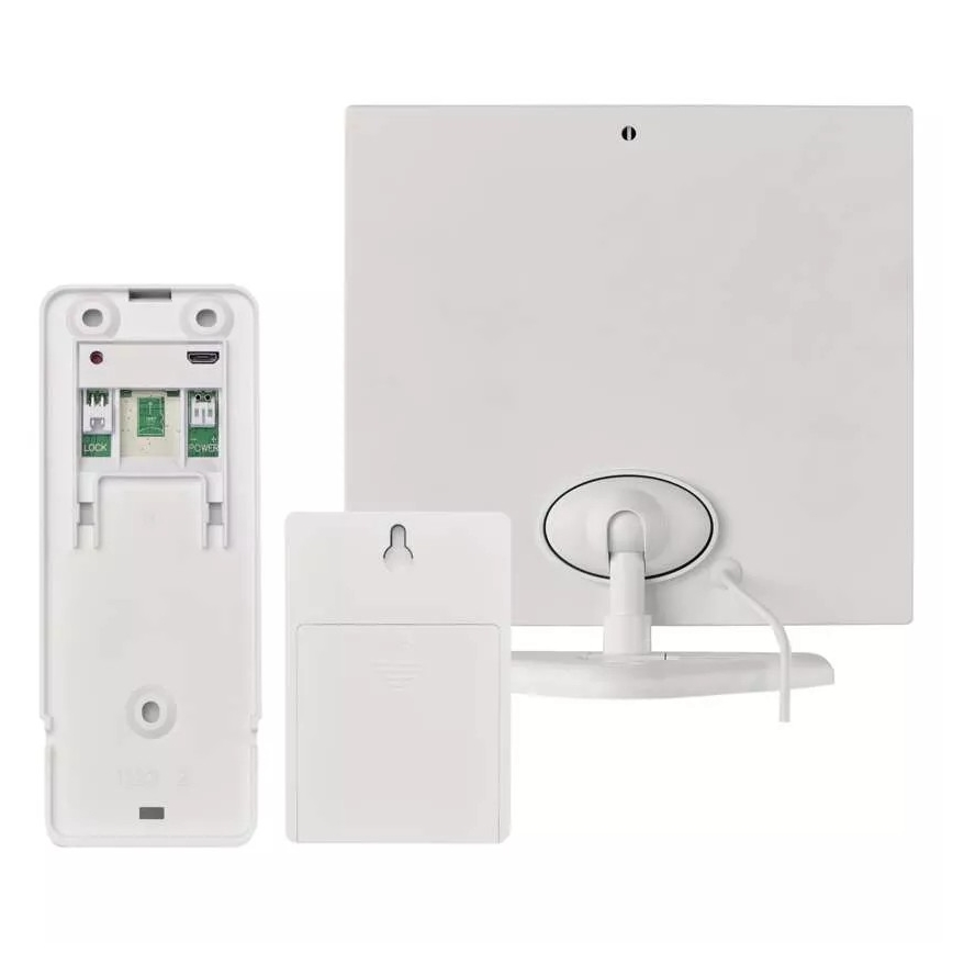 Langaton videovilkku aurinkopaneelilla GoSmart 4400 mAh 3xAA IP44 Wi-Fi Tuya