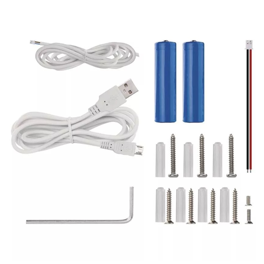 Langaton videovilkku aurinkopaneelilla GoSmart 4400 mAh 3xAA IP44 Wi-Fi Tuya