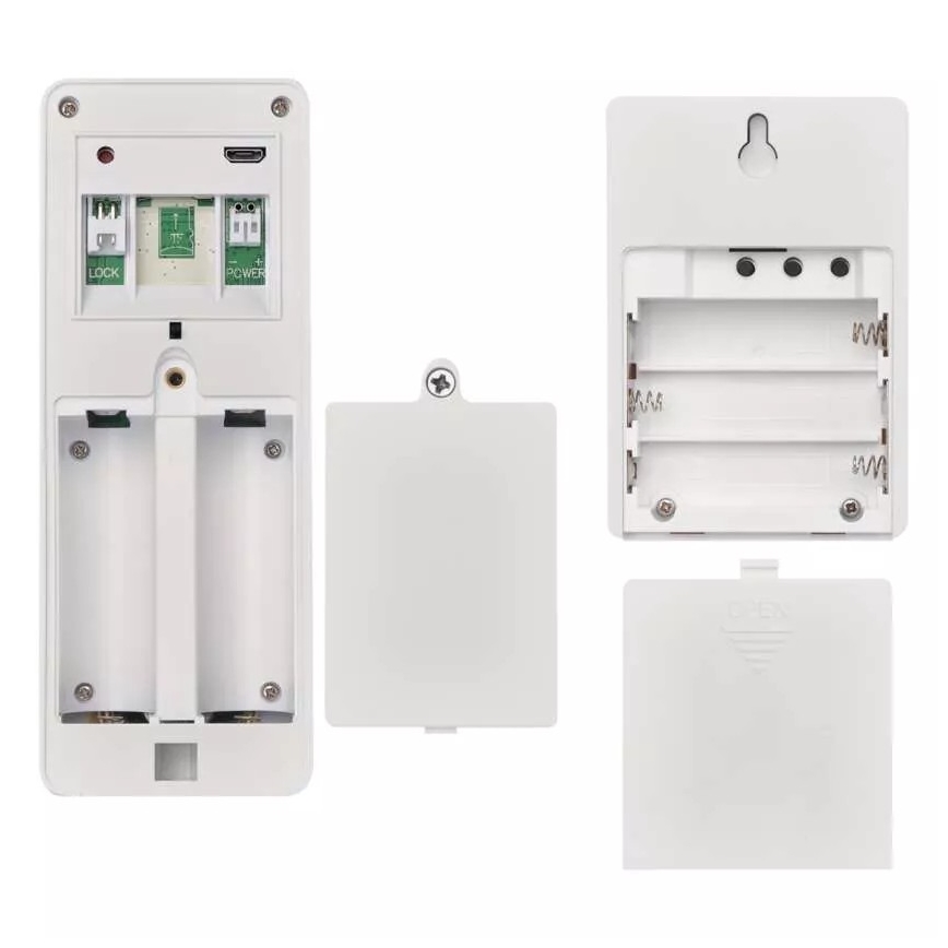 Langaton videovilkku aurinkopaneelilla GoSmart 4400 mAh 3xAA IP44 Wi-Fi Tuya