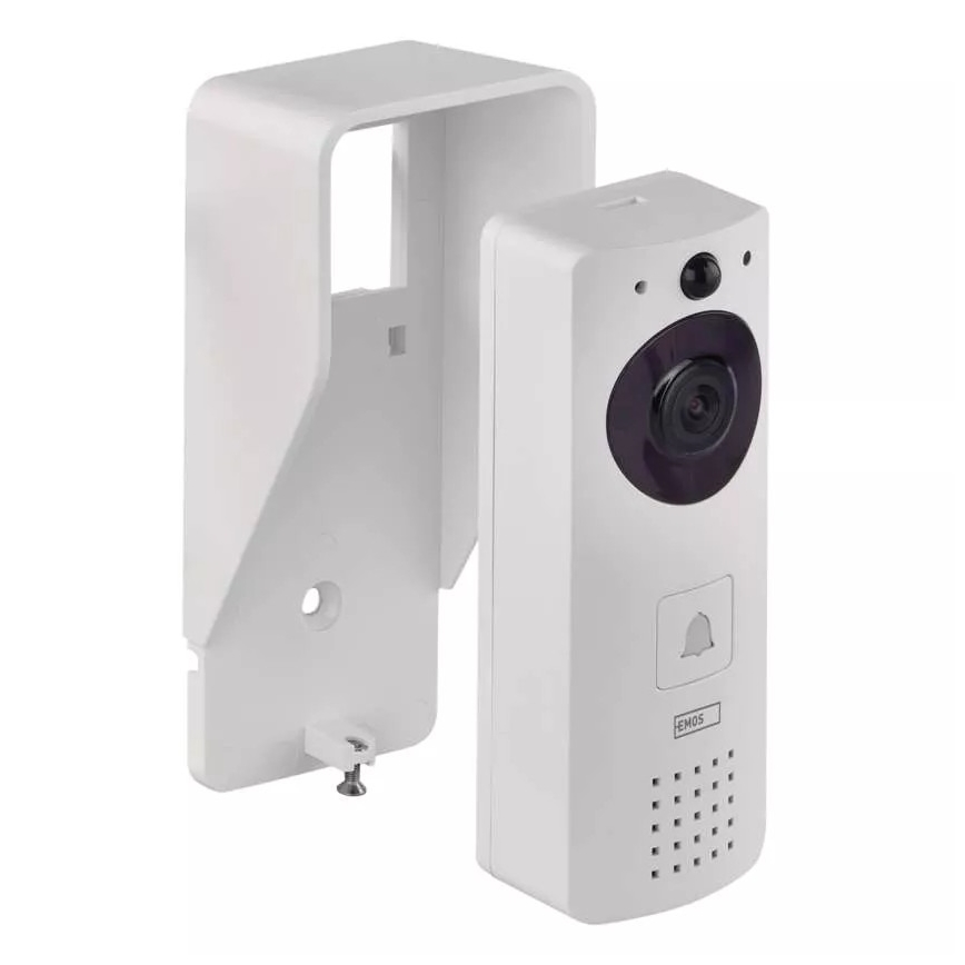 Langaton videovilkku aurinkopaneelilla GoSmart 4400 mAh 3xAA IP44 Wi-Fi Tuya