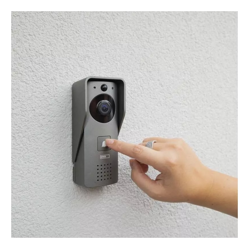 Langaton videovilkku liiketunnistimella GoSmart 12V/3xAA IP44 Wi-Fi Tuya