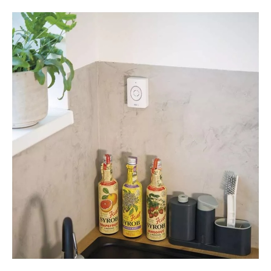 Langaton videovilkku liiketunnistimella GoSmart 12V/3xAA IP44 Wi-Fi Tuya