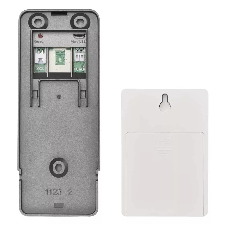 Langaton videovilkku liiketunnistimella GoSmart 12V/3xAA IP44 Wi-Fi Tuya